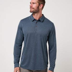 Handsome Town Long Sleeve Polo
