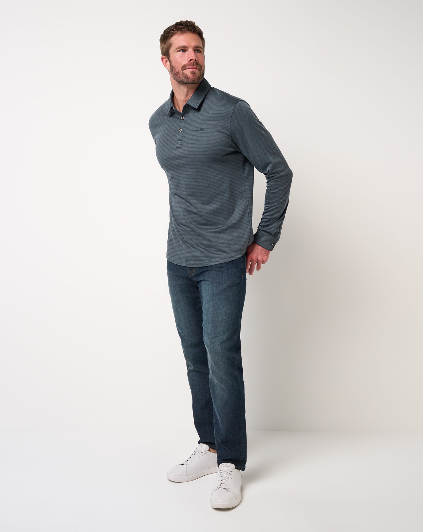 The Zinna 2.0 Long Sleeve Polo - Image 6