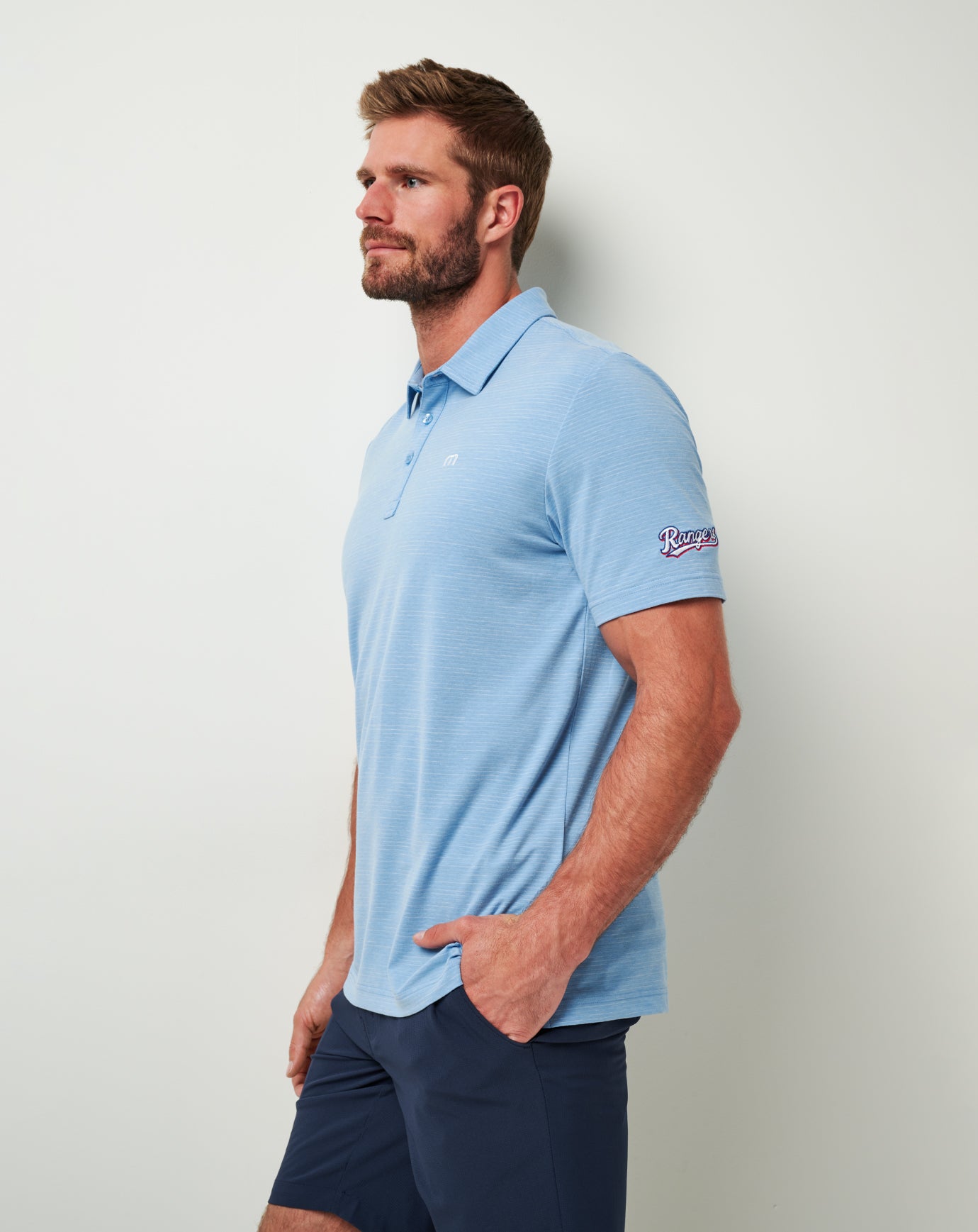 Texas Rangers The Heater Polo - Image 6