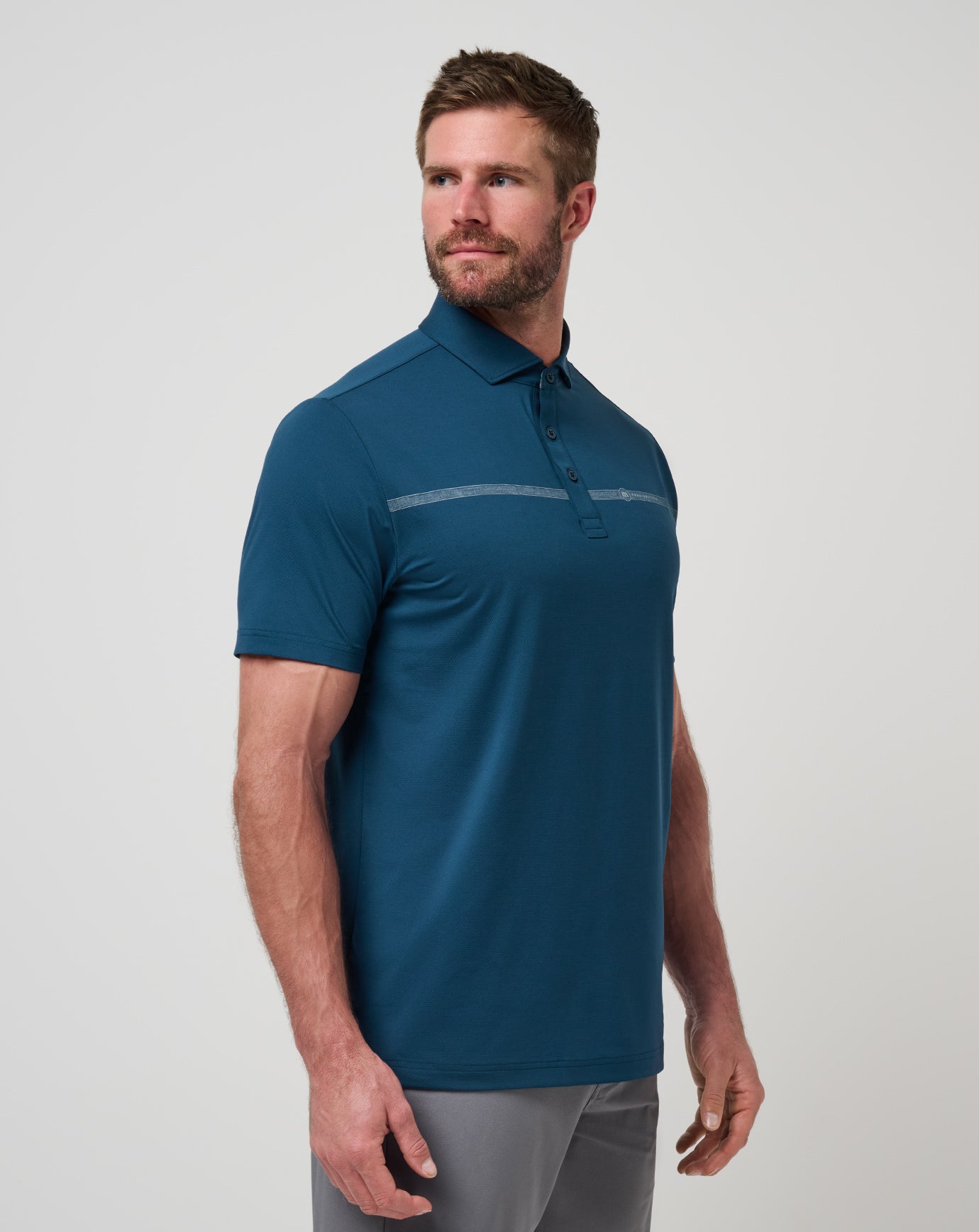Heater Pro Chest Stripe Polo - Image 2