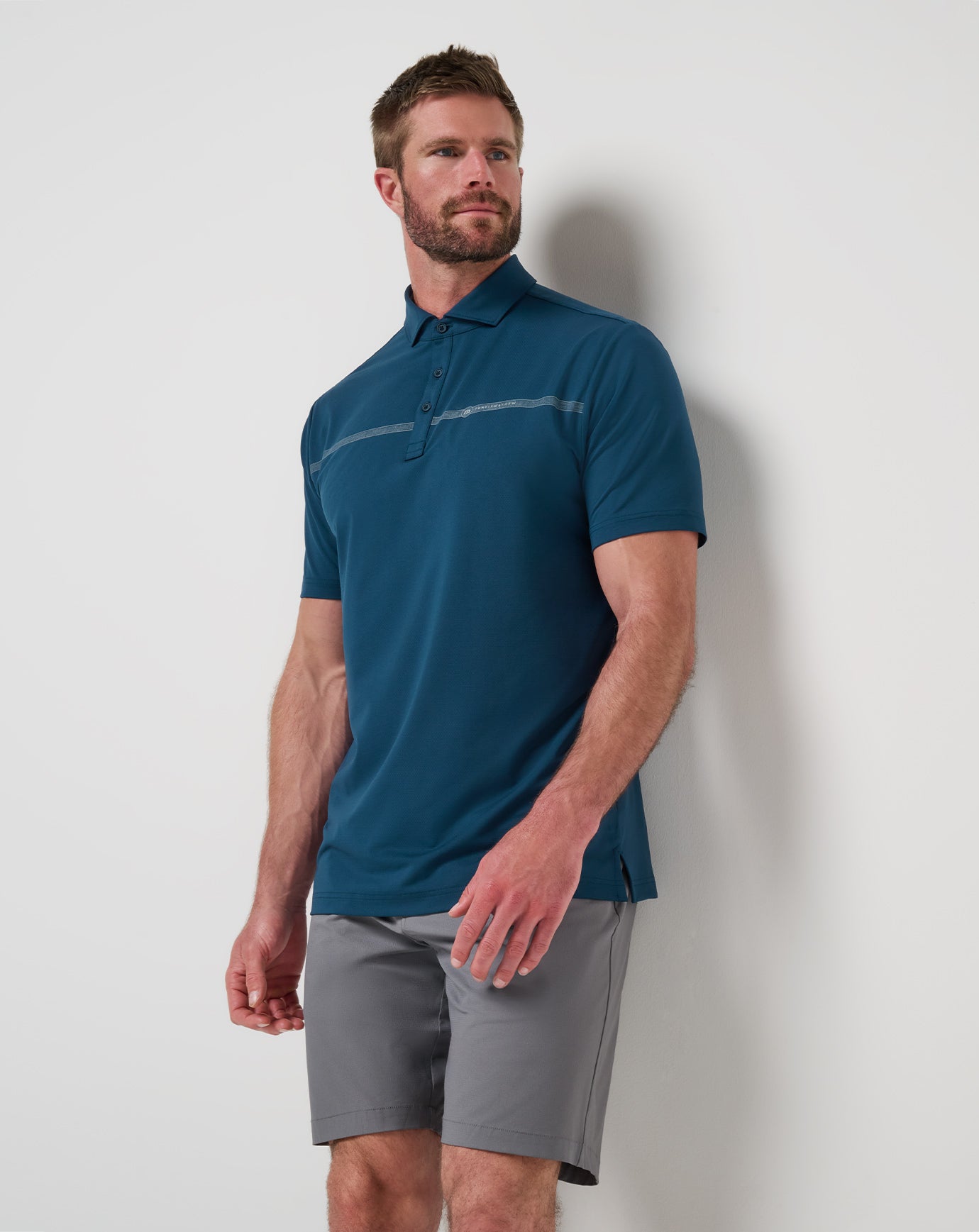 Heater Pro Chest Stripe Polo - Image 5