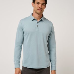Handsome Town Long Sleeve Polo