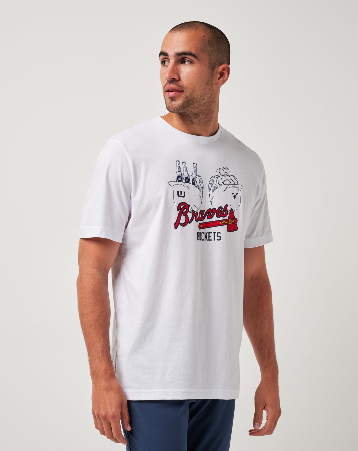 Atlanta Braves Strike One Tee - Image 2