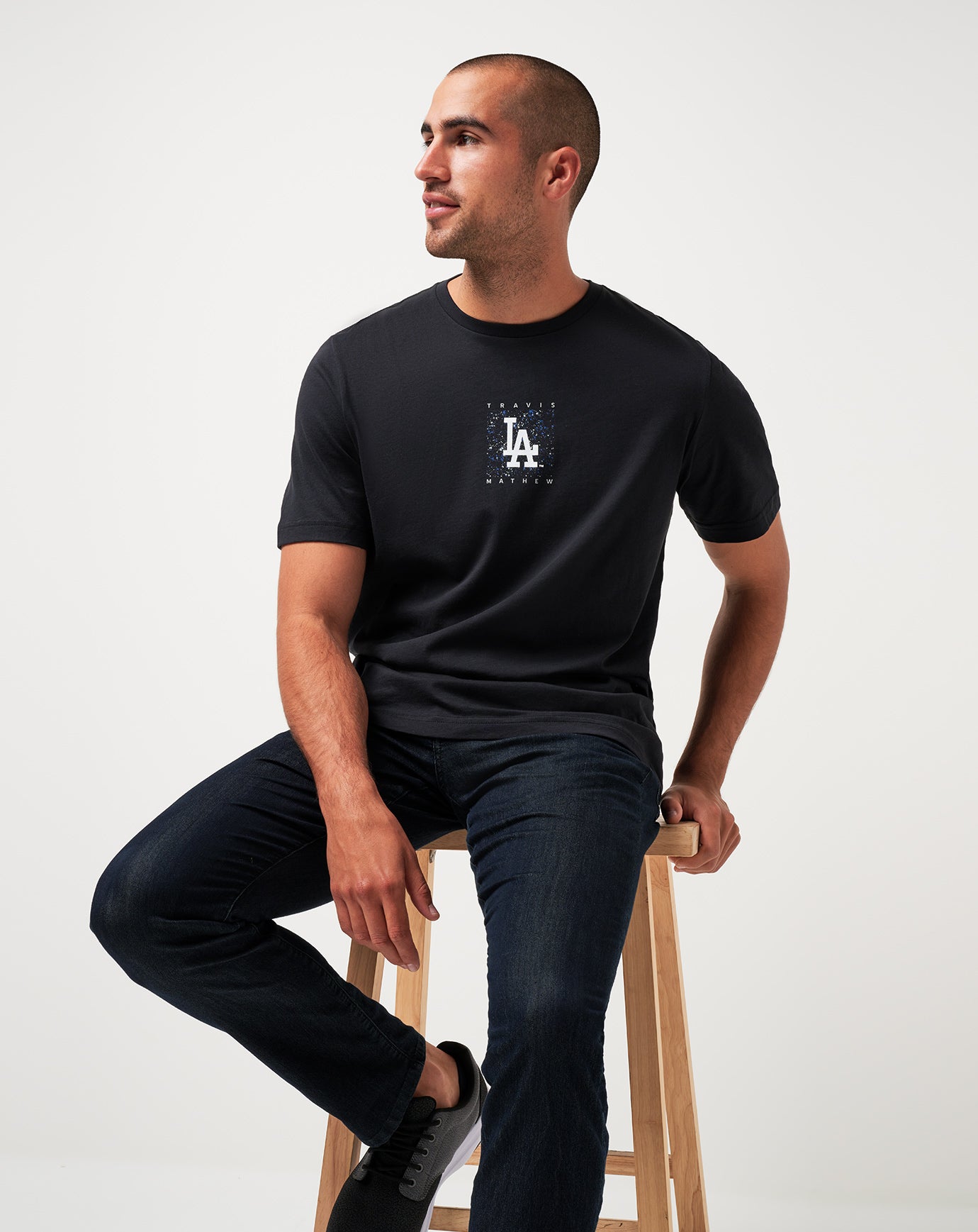 Los Angeles Dodgers In The Dugout Tee - Image 4