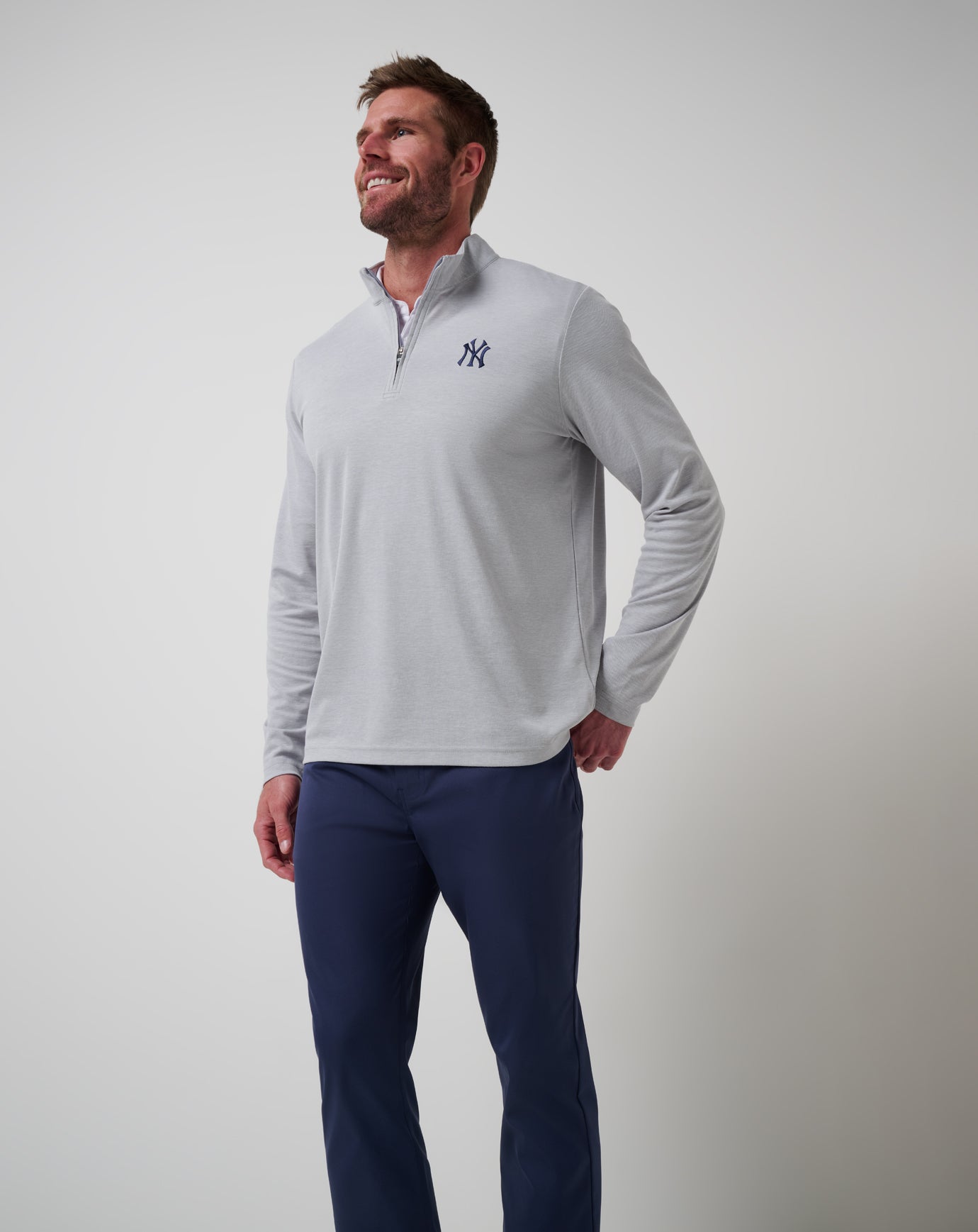 New York Yankees Time To Tailgate Quarter Zip - Image 7