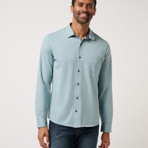 Comfortknit TM Social Club Button-Up