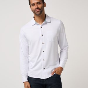 Comfortknit TM Social Club Button-Up