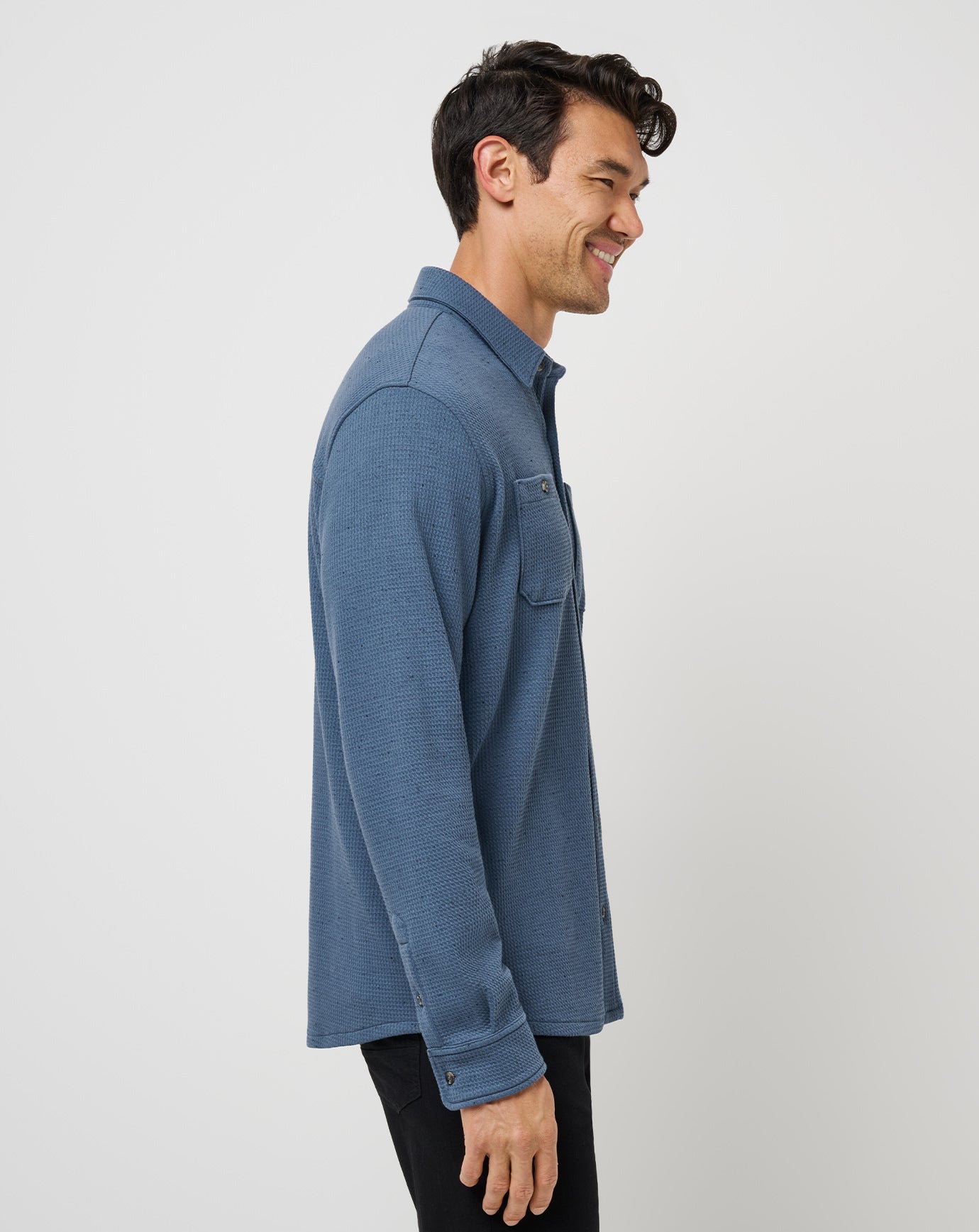 Cloud Waffle Shirt Jacket - Image 2