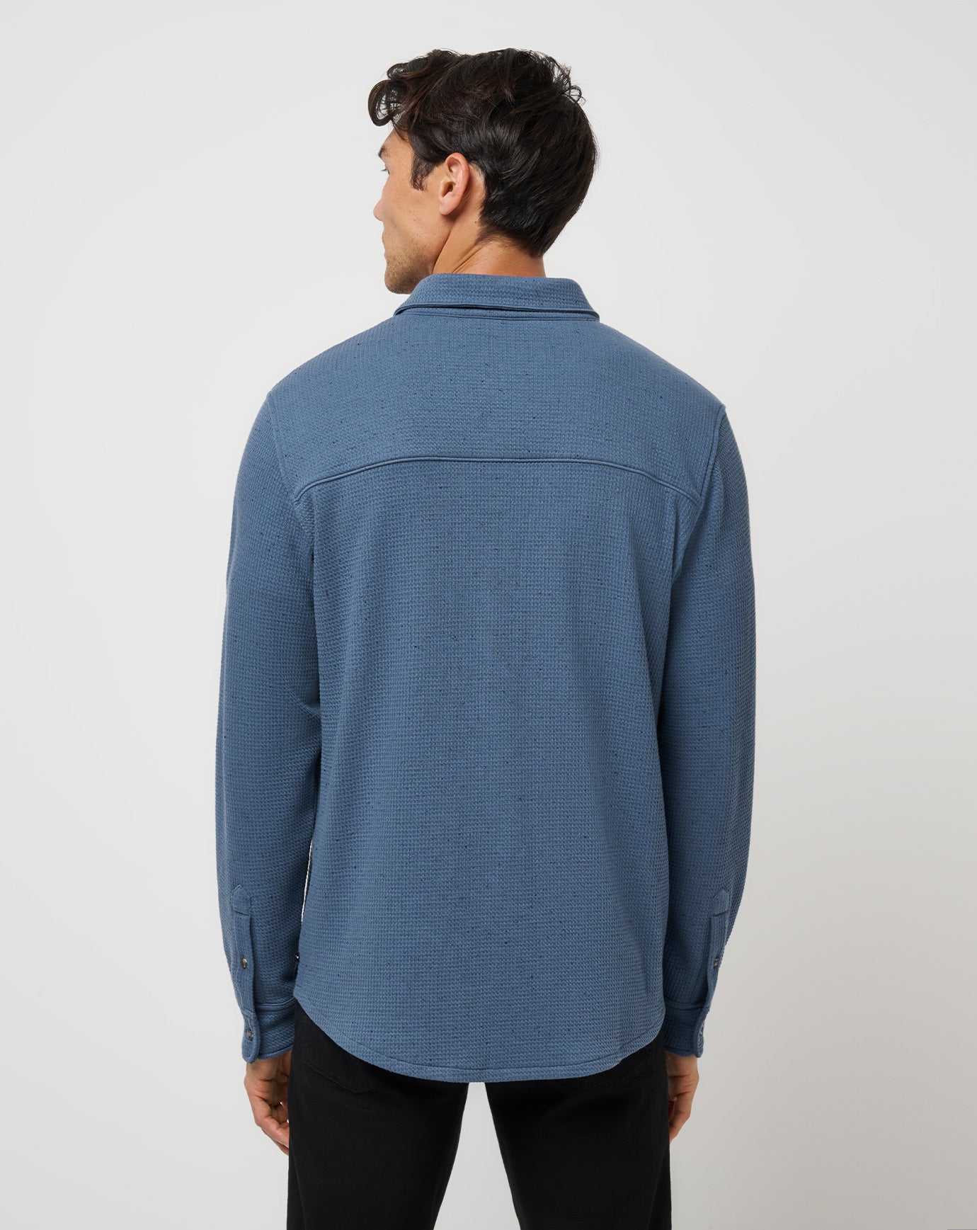 Cloud Waffle Shirt Jacket - Image 3
