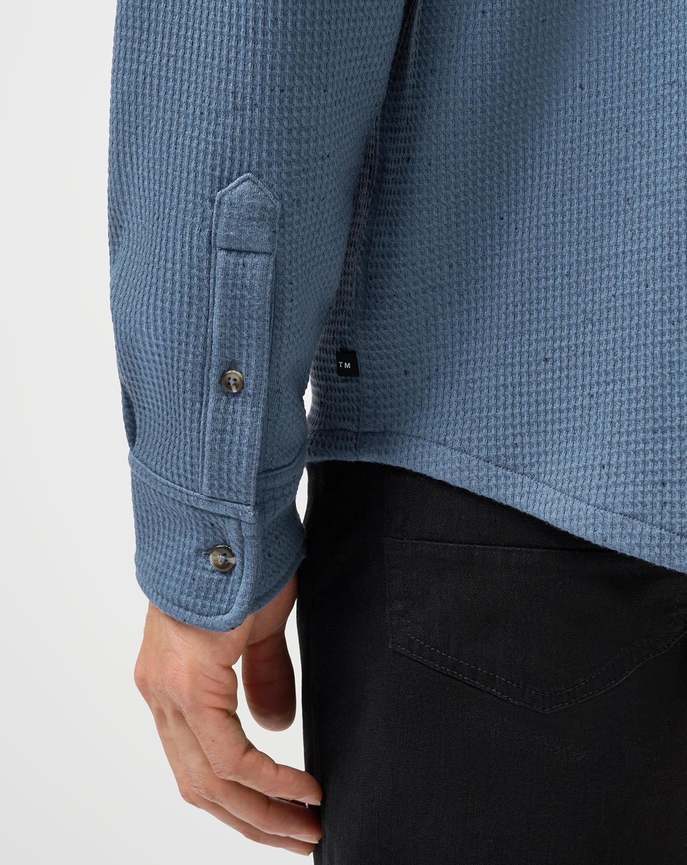 Cloud Waffle Shirt Jacket - Image 4