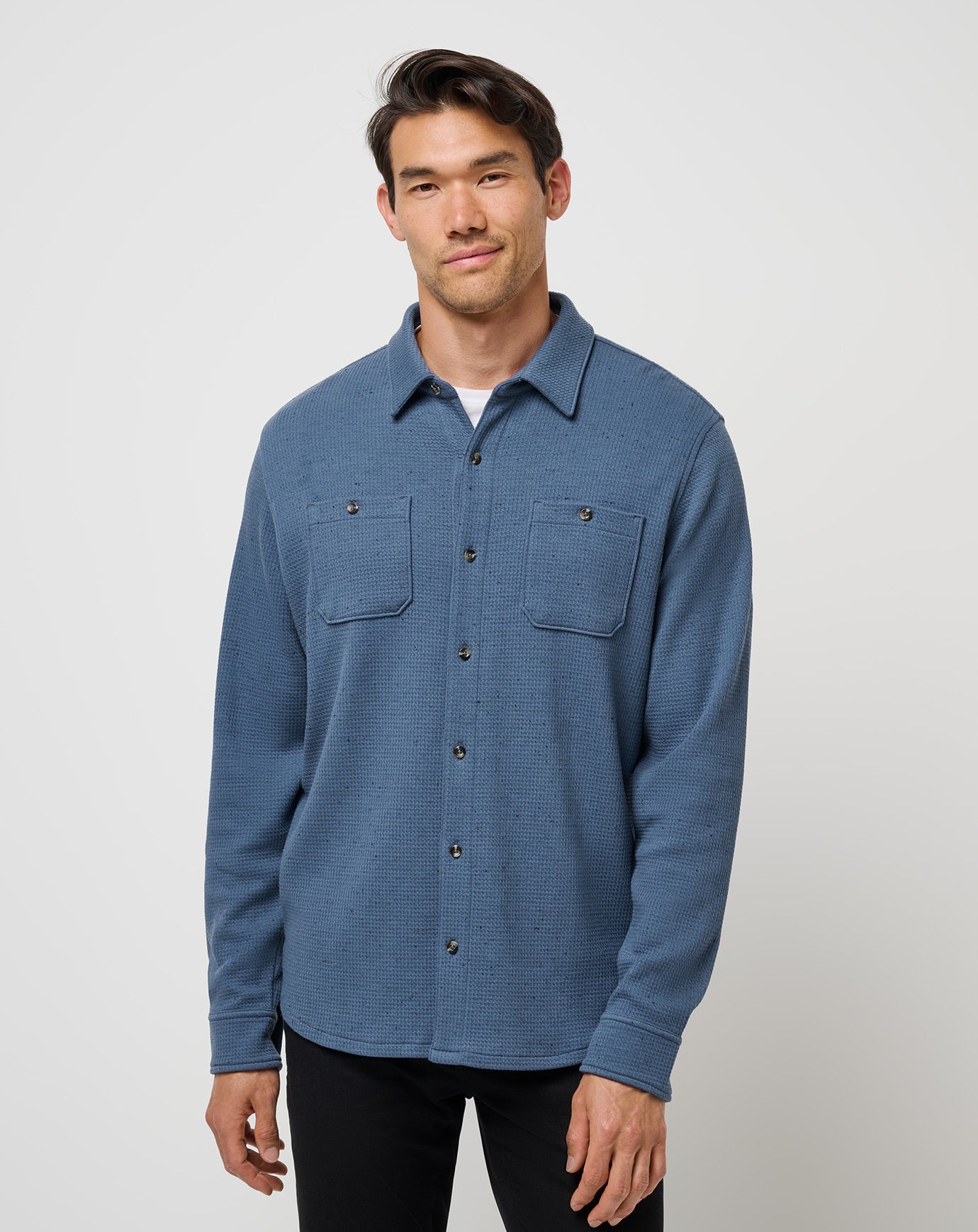 Cloud Waffle Shirt Jacket - Image 5