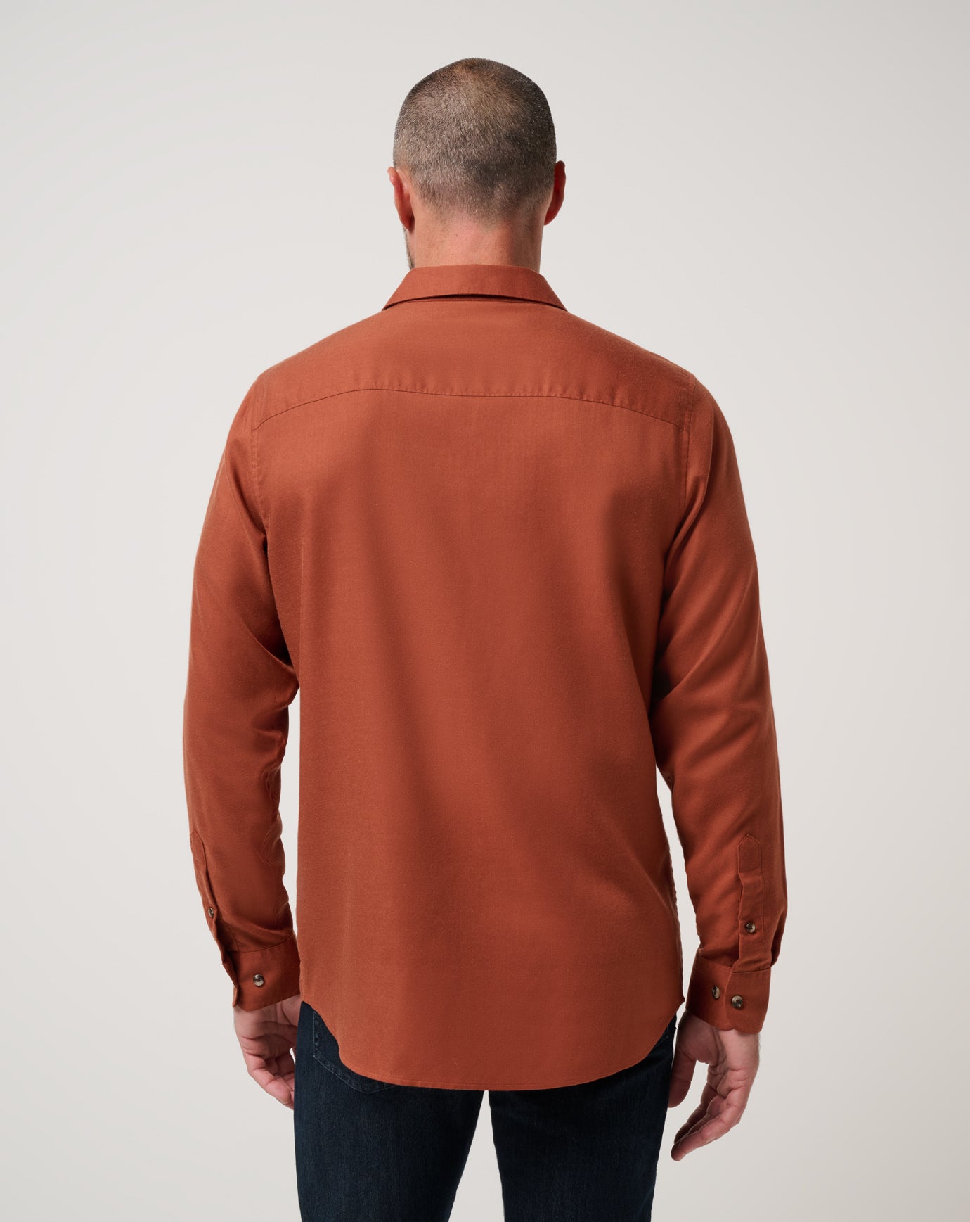 Cloud Flannel Button-Up - Image 3