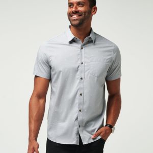 Across The Pond Button-Up