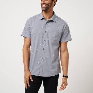 French Riviera Button-Up
