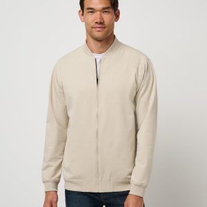 Stretchknit Bomber Jacket