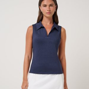 Skyloft Light Sleeveless Polo