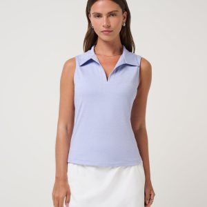 Skyloft Light Sleeveless Polo