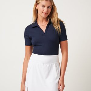 Moveknit Vneck Polo