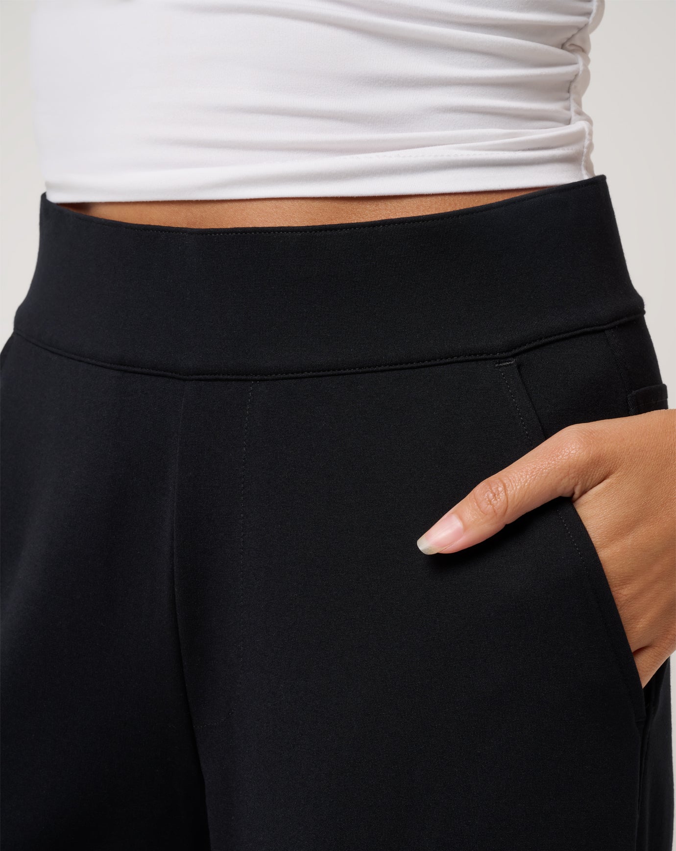 Friday Doubleknit Utility Wide Leg Pant - Image 3