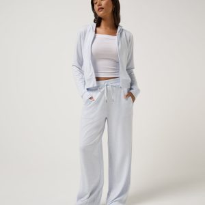 Cloud Terry Wide Leg Pant