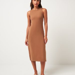 Cloud Rib Hadley Wood Dress