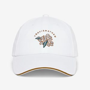 Floral Twisted Ivy Adjustable Hat