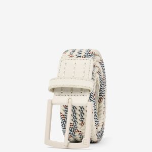 Time Zoned Stretch Woven Belt