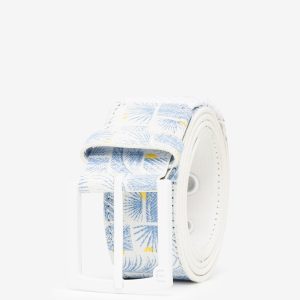 Coconut Mojito Canvas Stretch Belt