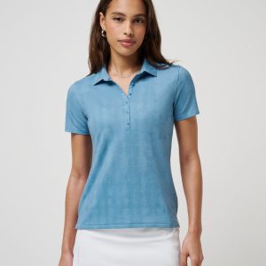 Featherweight Active Printed Polo