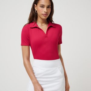 Moveknit Vneck Polo