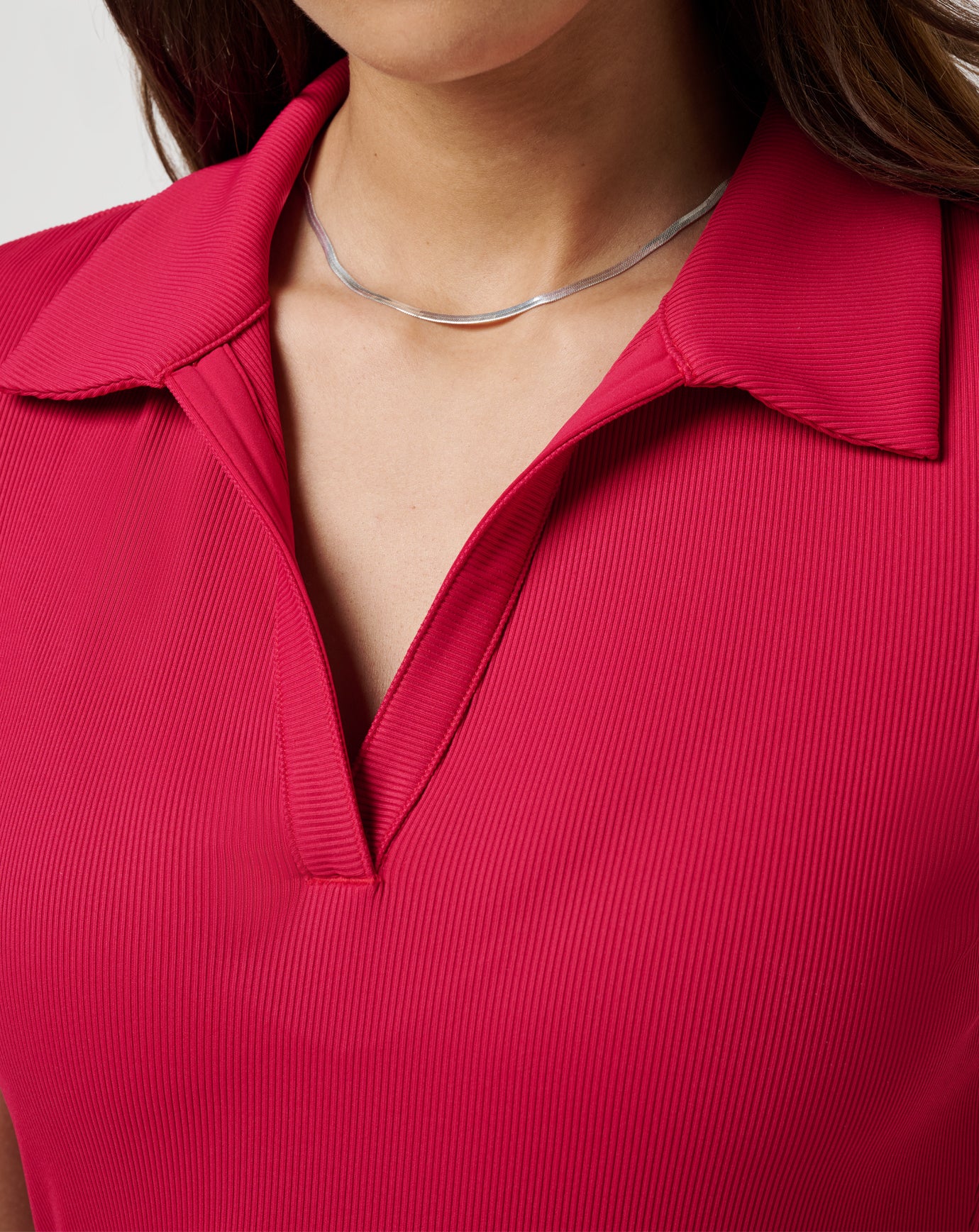 Moveknit Vneck Polo - Image 3
