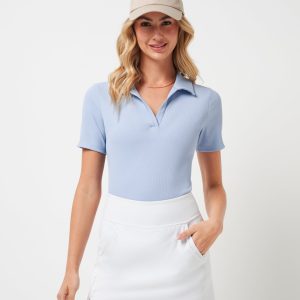 Moveknit Vneck Polo