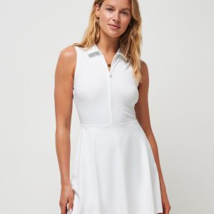 Moveknit Sleeveless Polo Dress