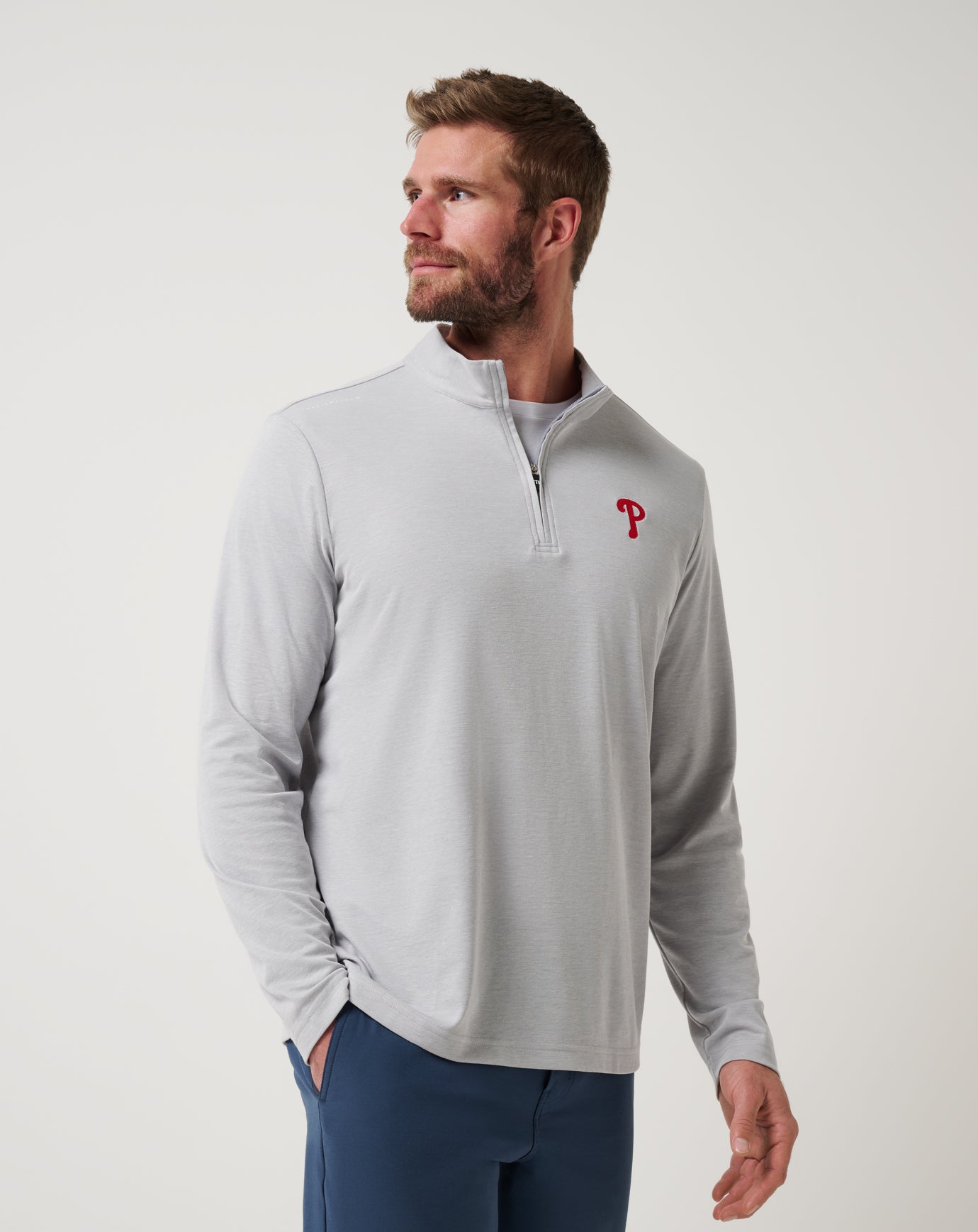 Philadelphia Phillies Time To Tailgate Quarter Zip - Image 2