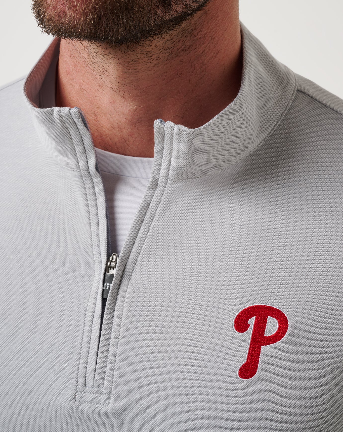 Philadelphia Phillies Time To Tailgate Quarter Zip - Image 4