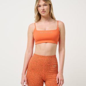 Ablaze Ribbed Bra Top